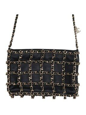 Chanel Cruise Collection Lambskin Chain Shoulder Bag